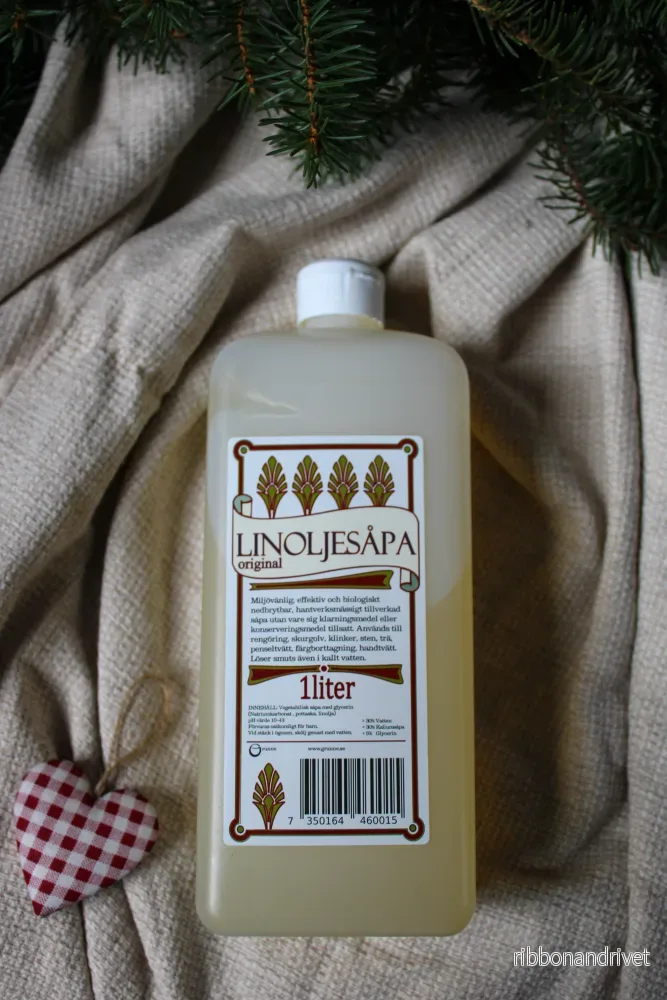 Linoljesåpa från Grunne, original – 1 Liter - Bild 2
