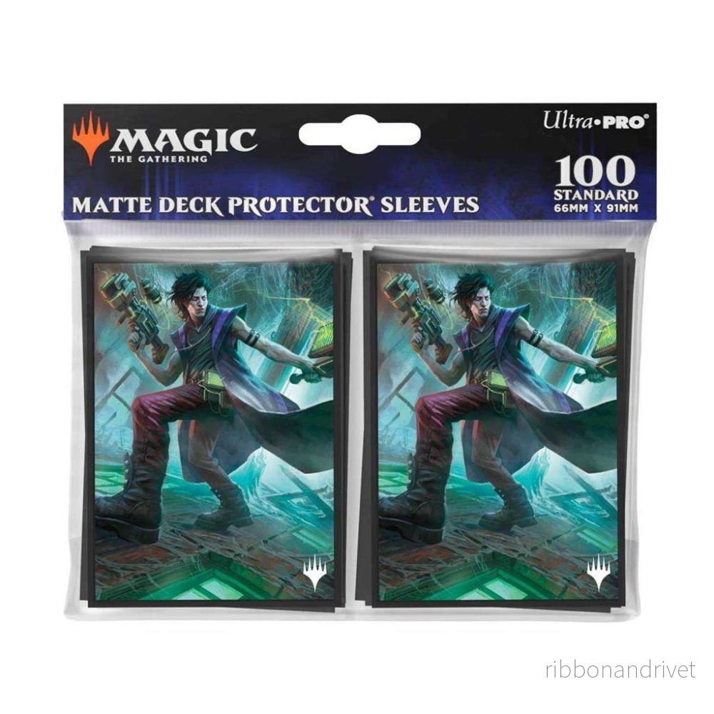 UP - Duskmourn 100st Deck Protector Sleeves Commander C för Magic: The Gathering