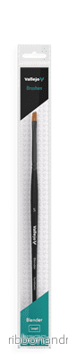Vallejo Flat Angled Synthetic Brush Small - Bild 2