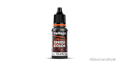 Vallejo Game Color / Xpress Color - Greasy Black 18 ml - Bild 2