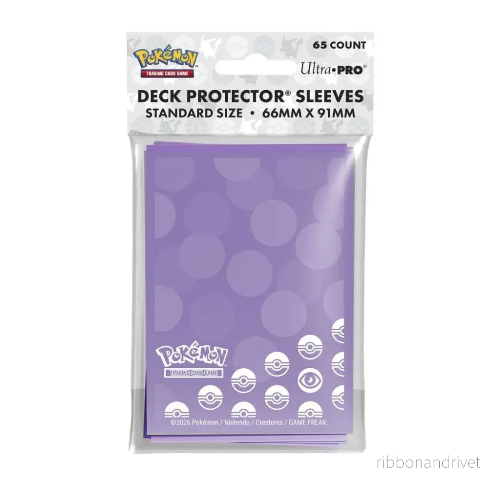 UP – Energi – Psychic-typ 65-pack kortskyddsfodral för Pokémon UP – Energi – Psychic-typ 65-pack kortskyddsfodral för Pokémon