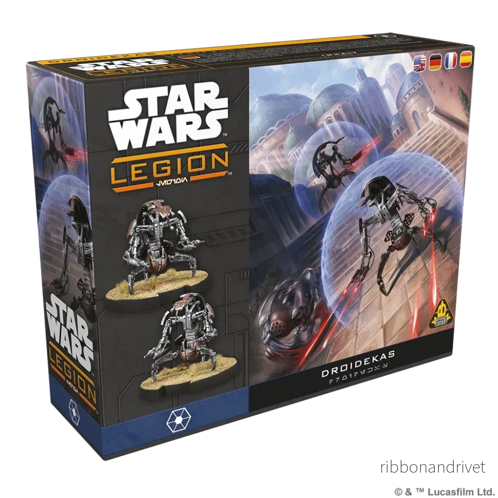 Star Wars: Legion – Droidekas svenskspråkig expansionsset Star Wars: Legion – Droidekas svenskspråkig expansionsset