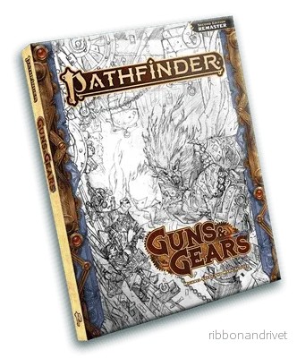 Pathfinder RPG Guns & Gears (Remastered) Skissomslag - EN - Bild 2