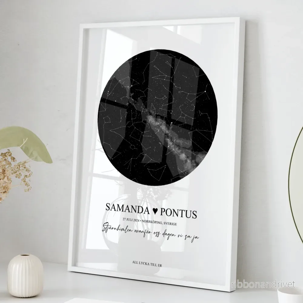 Star map #2  | Personlig Poster