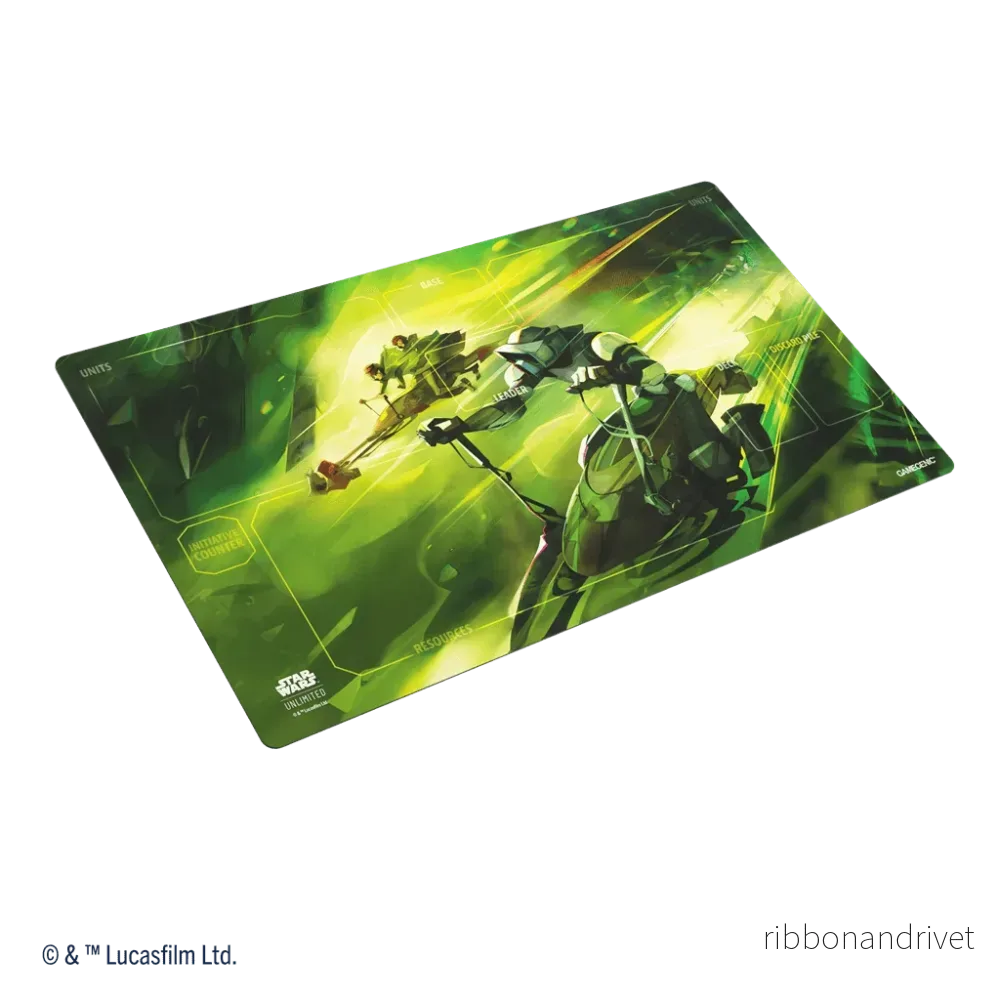 Gamegenic - Star Wars: Unlimited Prime Game Mat - Speeder Bike Chase