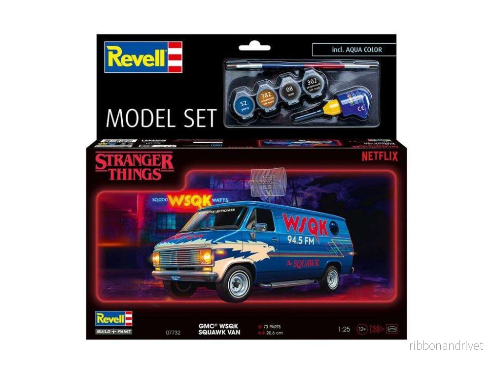 Modellset Bil: Stranger Things Modellset Bil: Stranger Things