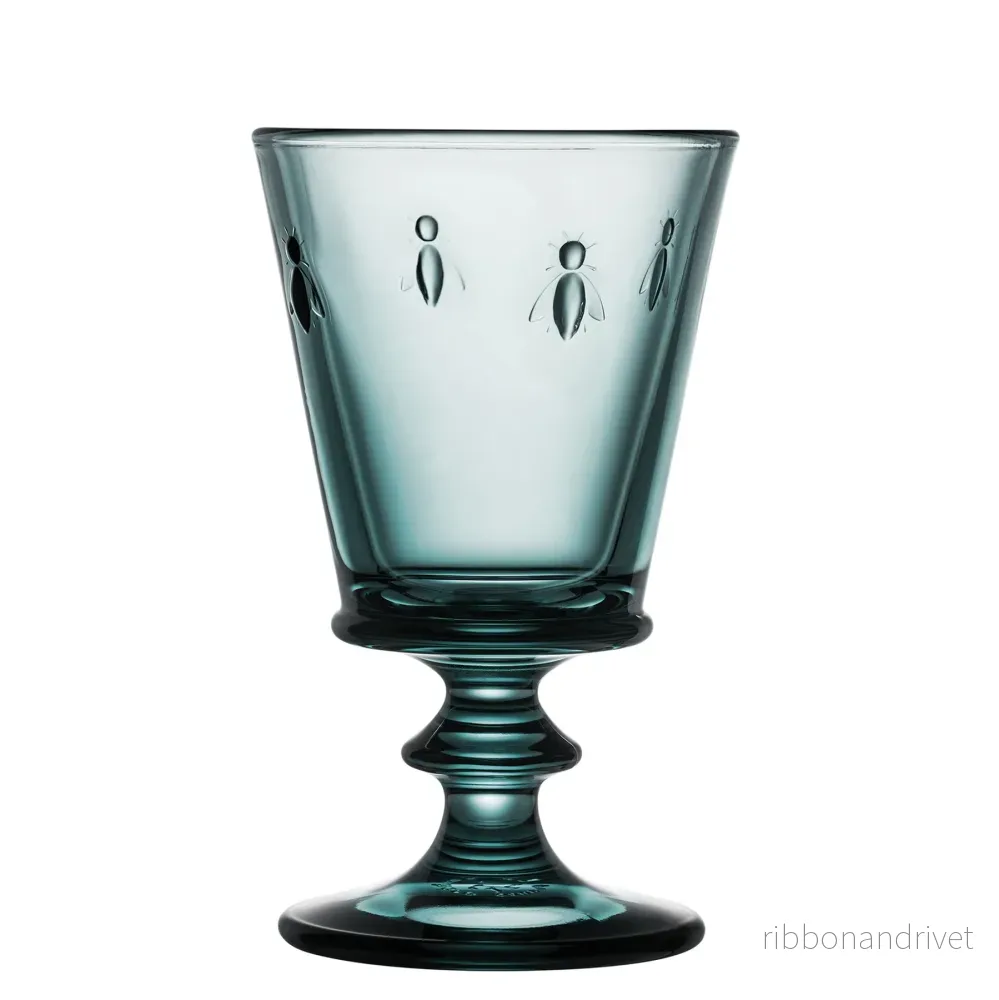 Vinglas i ett set med 4 olika färger, 220ml- La Rochère "Abeille" - Bild 3