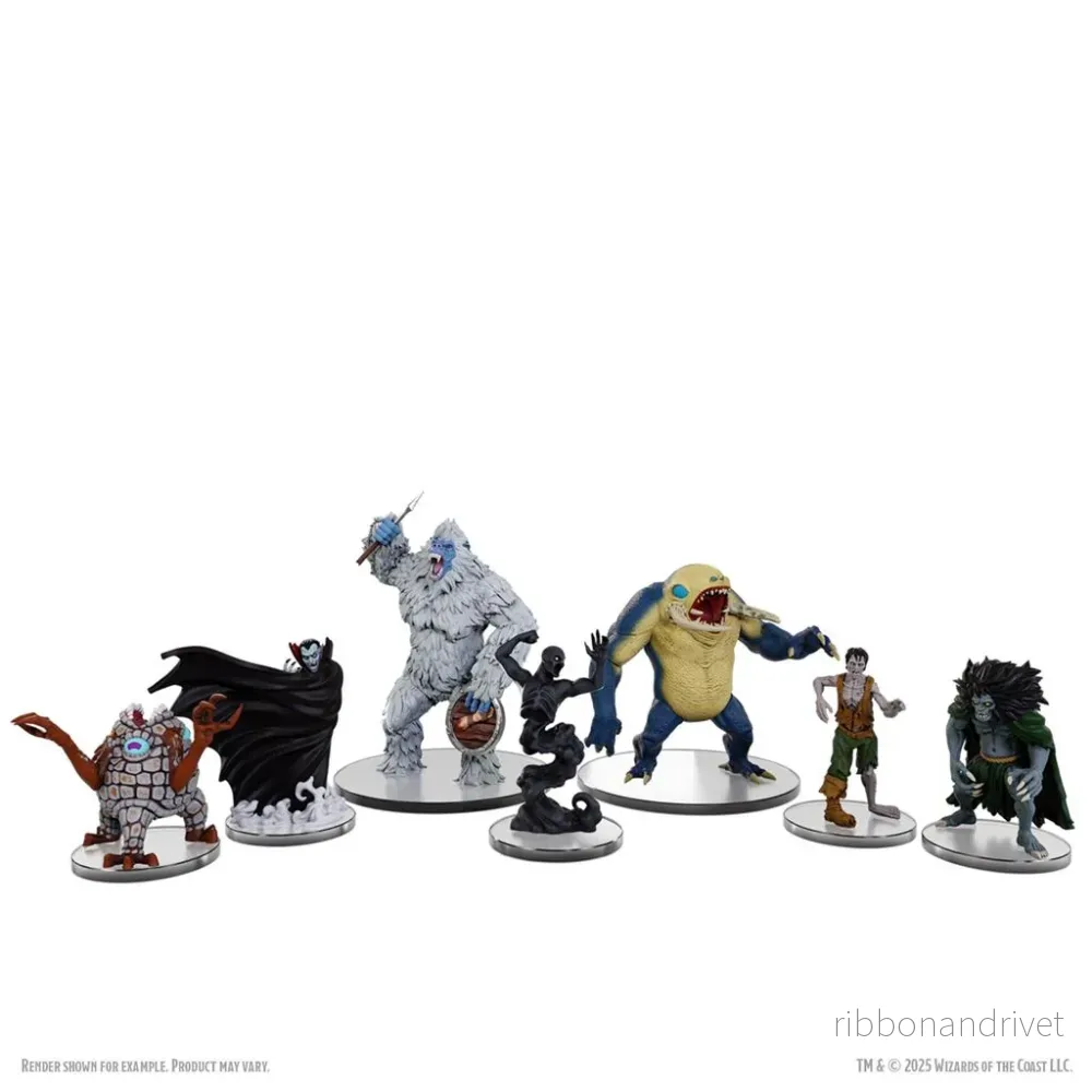 D&D Classic Collection: Monsters U-Z – Slutgiltigt set med förmålade samlarfigurer från Dungeons & Dragons D&D Classic Collection: Monsters U-Z – Slutgiltigt set med förmålade samlarfigurer från Dungeons & Dragons