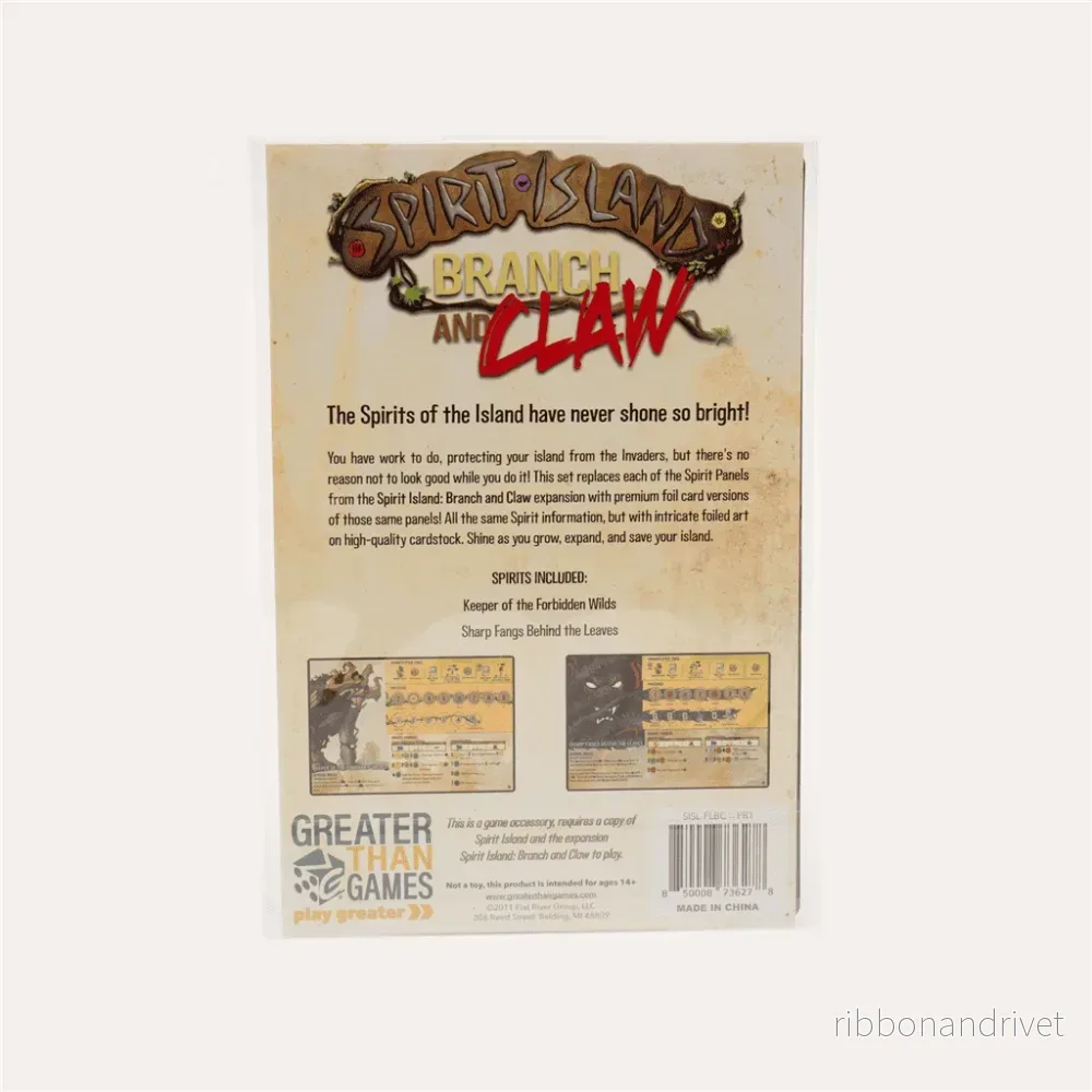 Spirit Island: Branch and Claw – Premium Foil Spirit Panels Spirit Island: Branch and Claw – Premium Foil Spirit Panels