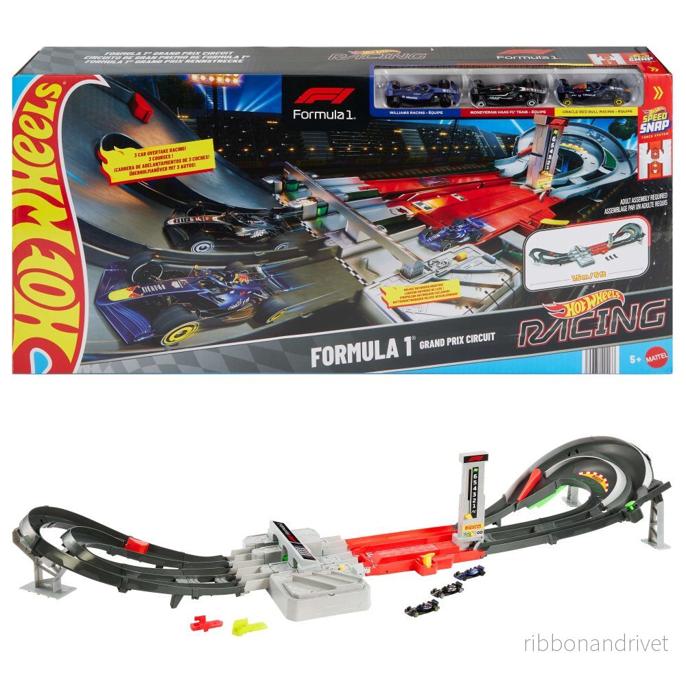 Hot Wheels – Formel 1 Grand Prix-bana Hot Wheels – Formel 1 Grand Prix-bana