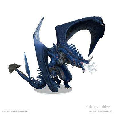 D&D Ikoner från Verklighetens Riken: Anthradusk, Uråldrig Blå Drake - Bild 2