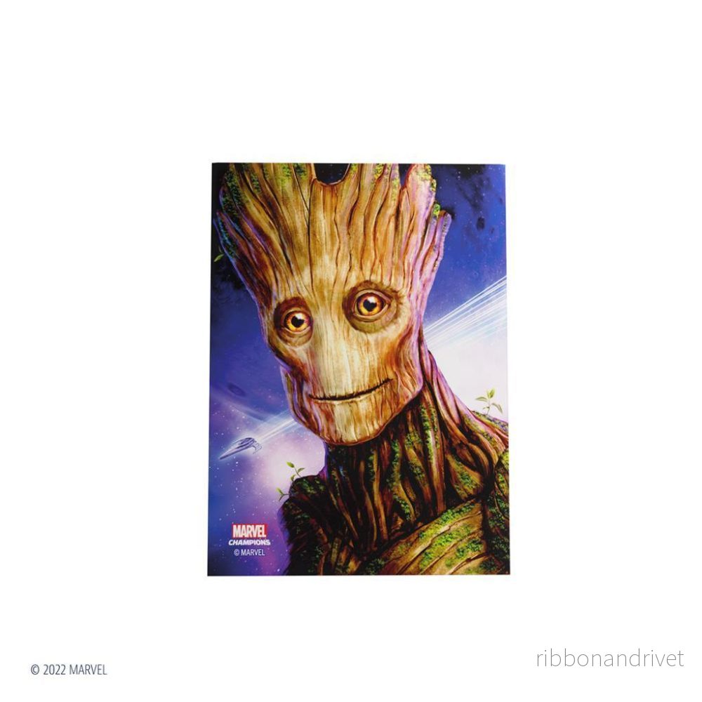 Gamegenic – Marvel Champions FINE ART Sleeves – Groot (51 Sleeves) Gamegenic – Marvel Champions FINE ART Sleeves – Groot (51 Sleeves)