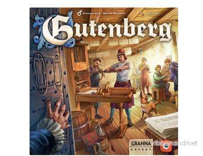 Gutenberg Brädspel för 1-4 Spelare
