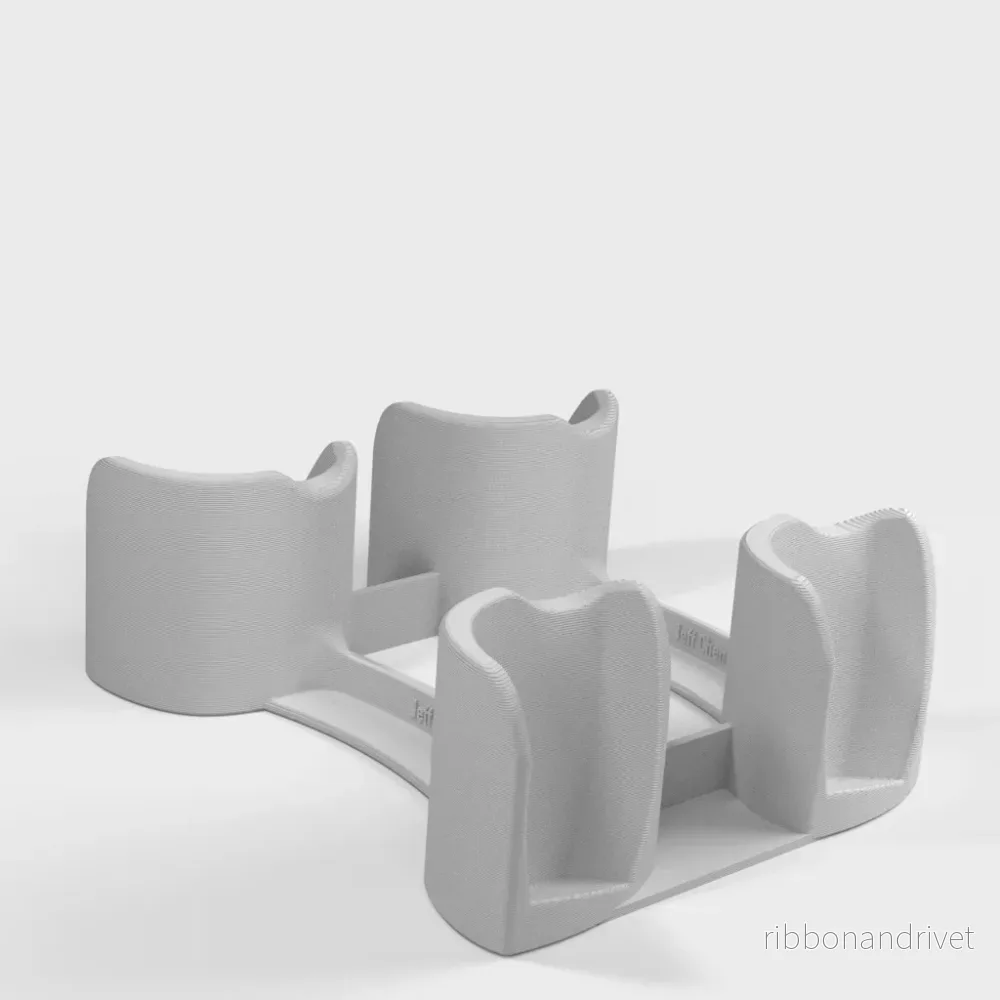 Dubbelt PS5 DualSense-kontrollstativ - Bild 3