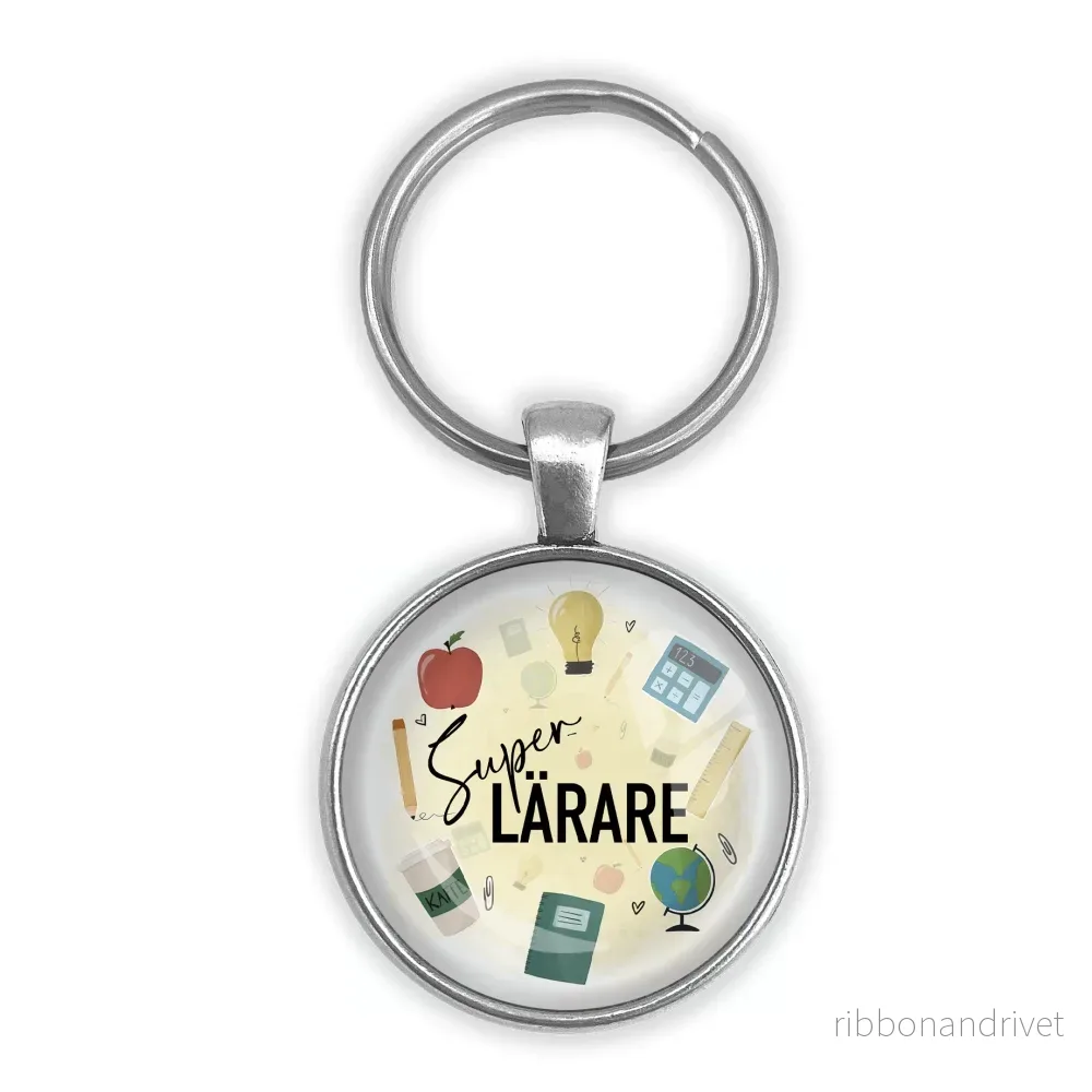 Lärare, illustration | Nyckelring Lärare, illustration | Nyckelring