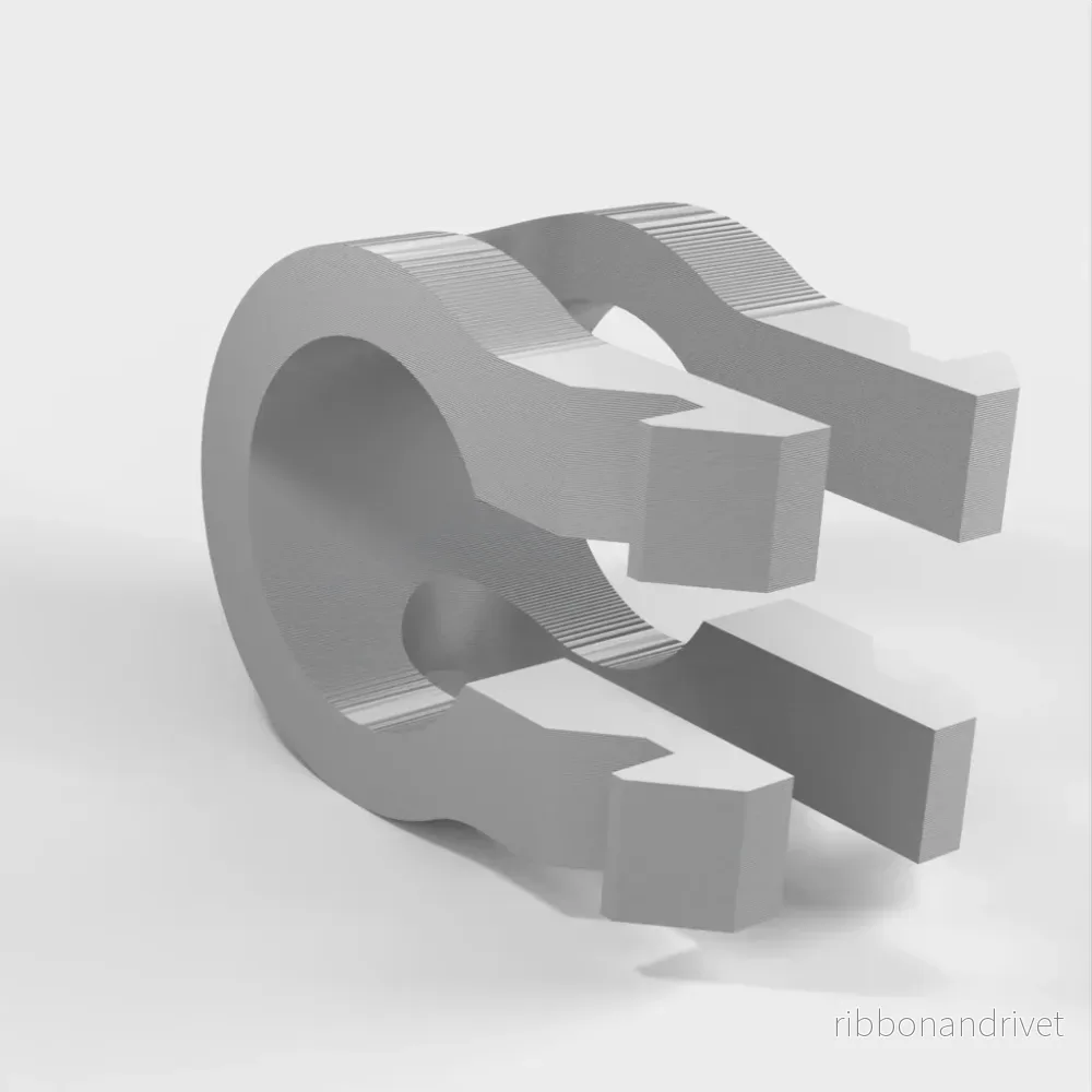 Transversal Wire Management Clip för 2020-profil