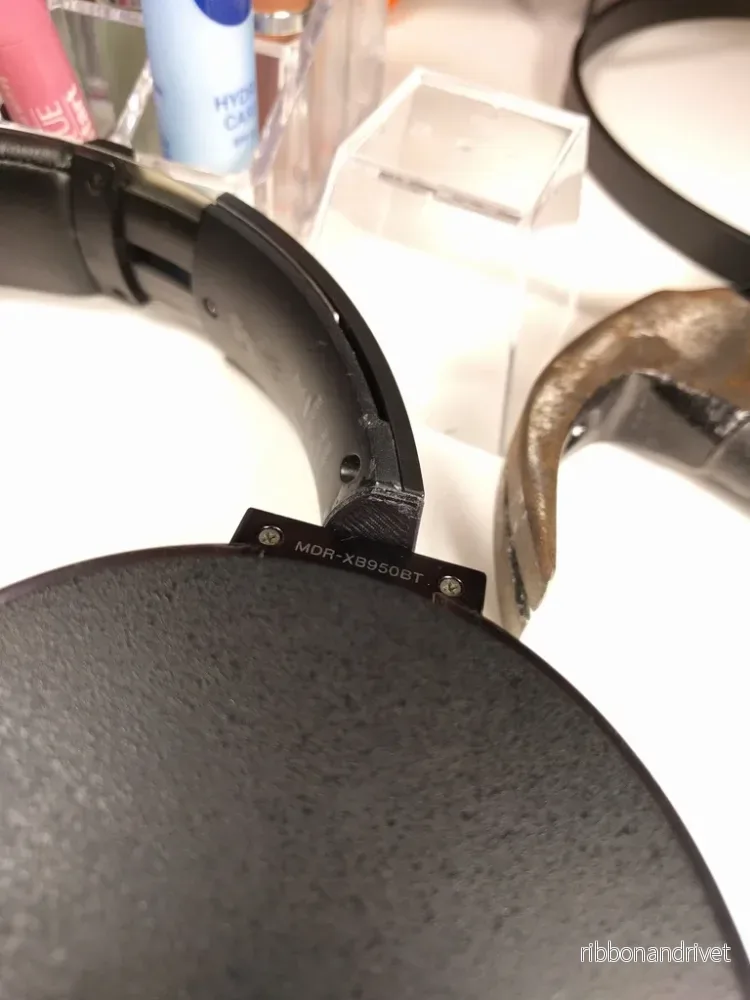 Slitstark ersättningssvivel för Sony MDR-XB950BT hörlurar - Bild 2