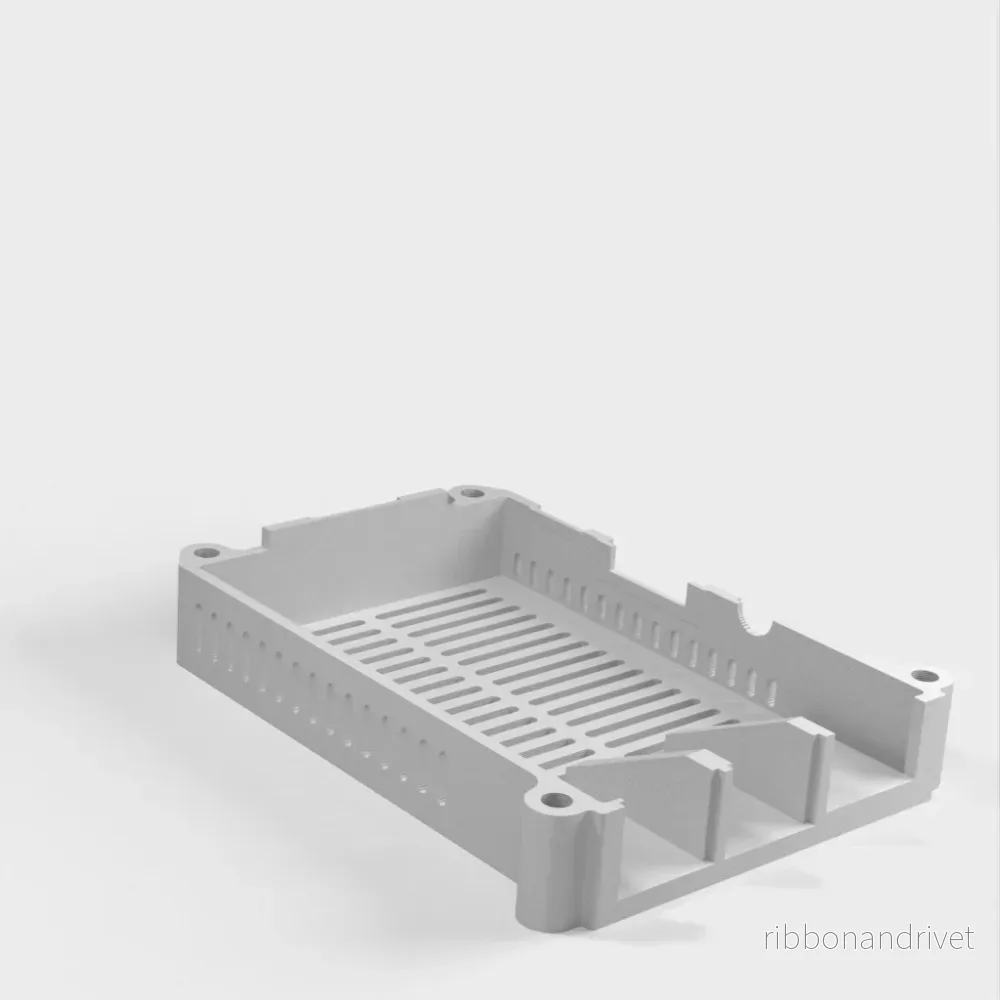 Kintaro kylflänskompatibelt Raspberry Pi 3B-fodral med ventilation - Bild 2
