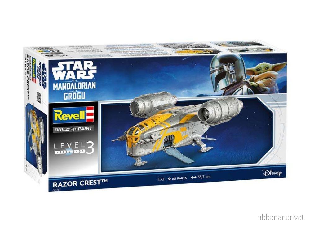 Revell: The Mandalorian och Grogu: Razor Crest Revell: The Mandalorian och Grogu: Razor Crest