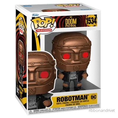 Funko POP TV: Doom Patrol – Robotman Figur Funko POP TV: Doom Patrol – Robotman Figur