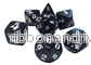 Munchkin Polyhedral Dice Set (7) – Svart/Vit