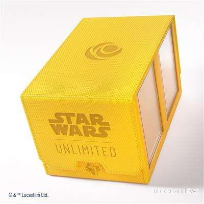 Gamegenic - Star Wars: Unlimited Double Deck Pod - Yellow - Bild 2