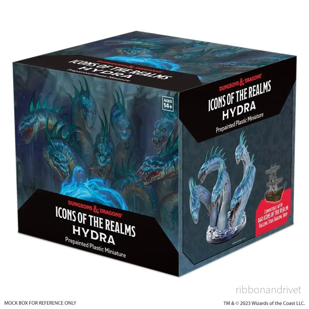 D&D Icons of the Realms: Hydra – Boxed Miniature (Set 29) D&D Icons of the Realms: Hydra – Boxed Miniature (Set 29)