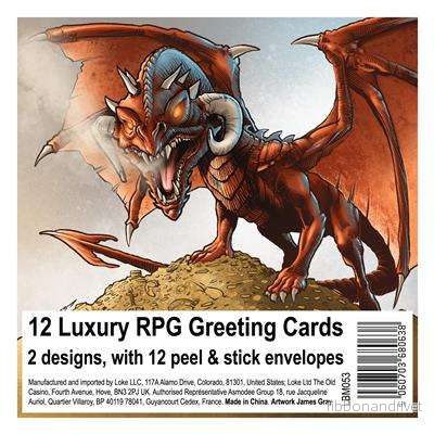 RPG Hälsningskort - 12-pack - Svenska - Bild 2