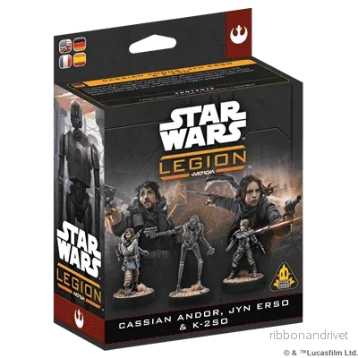 Star Wars: Legion - Cassian Andor, Jyn Erso & K-2SO - DE/EN/SP/FR - Bild 2