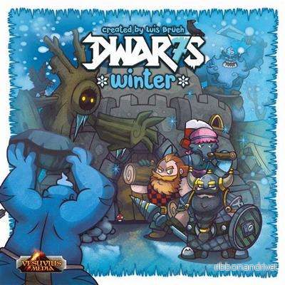 Dwar7s Winter – Strategiskt brädspel med arbetsfördelning, resurshantering och tornförsvar - Bild 2