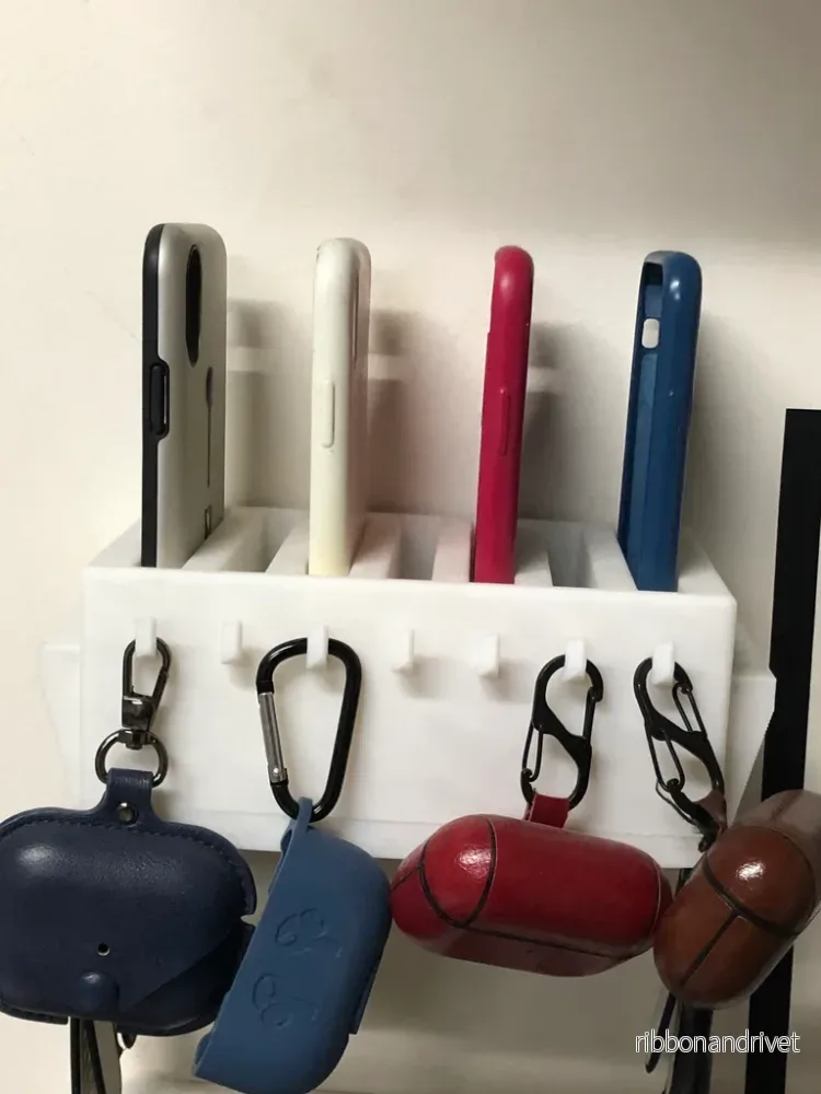 Praktisk förvaringslåda för AirPods, iPhone och Apple Watch-fodral - Bild 2
