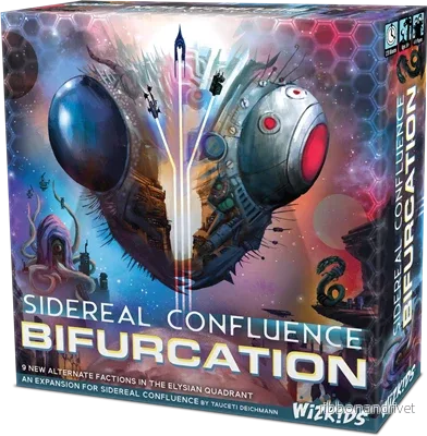 Sidereal Confluence: Bifurcation – Strategiskt Brädspel för Taktiska Tänkare - Bild 2