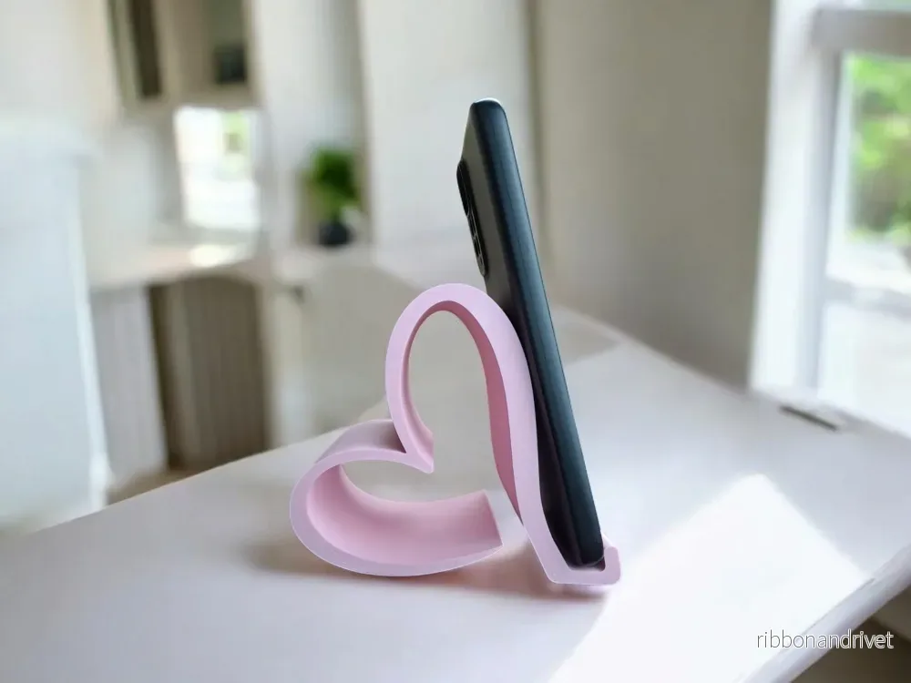 Praktisk Valentine smartphonehållare för skrivbordet