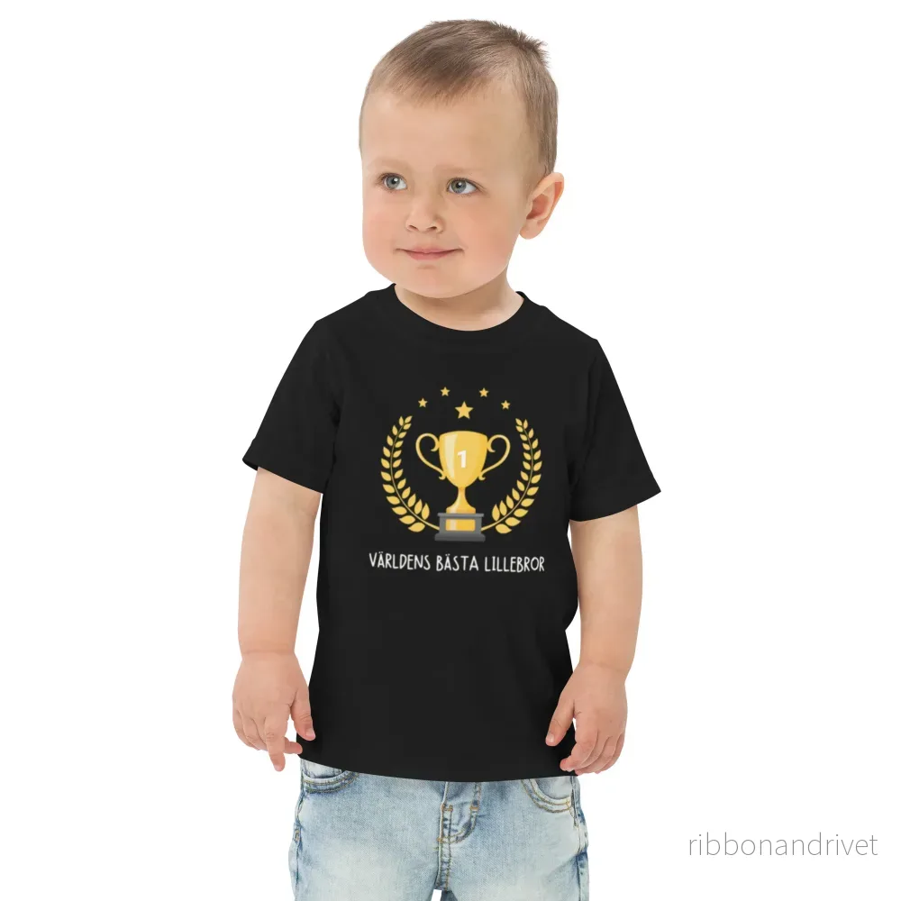 Världens Bästa Lillebror T-shirt – Trophy Världens Bästa Lillebror T-shirt – Trophy