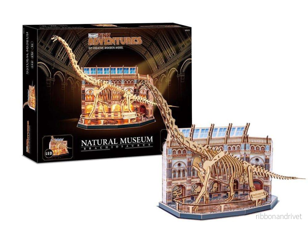Revell: Tiny Adventures – Naturligt Museum ”Brachiosaurus Sk” Revell: Tiny Adventures – Naturligt Museum ”Brachiosaurus Sk”