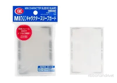 KMC Small Sleeves – Mini Character Sleeve Guard (60 Sleeves) KMC Small Sleeves – Mini Character Sleeve Guard (60 Sleeves)