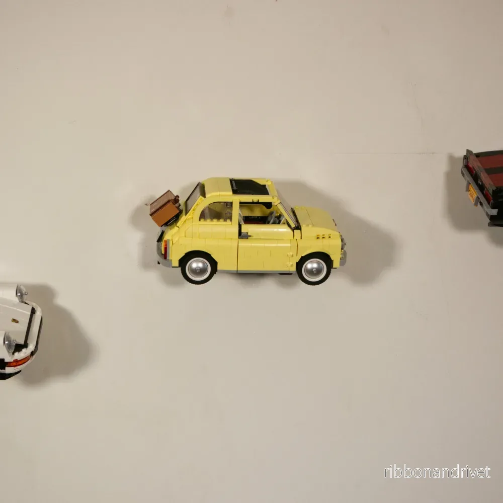 Väggfäste för LEGO Creator Expert Fiat 500 - Bild 3