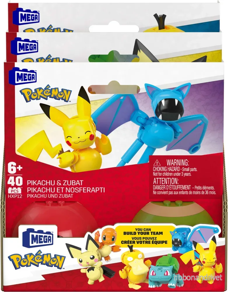 Mega Pokémon Poke Ball 2pk CDU 3