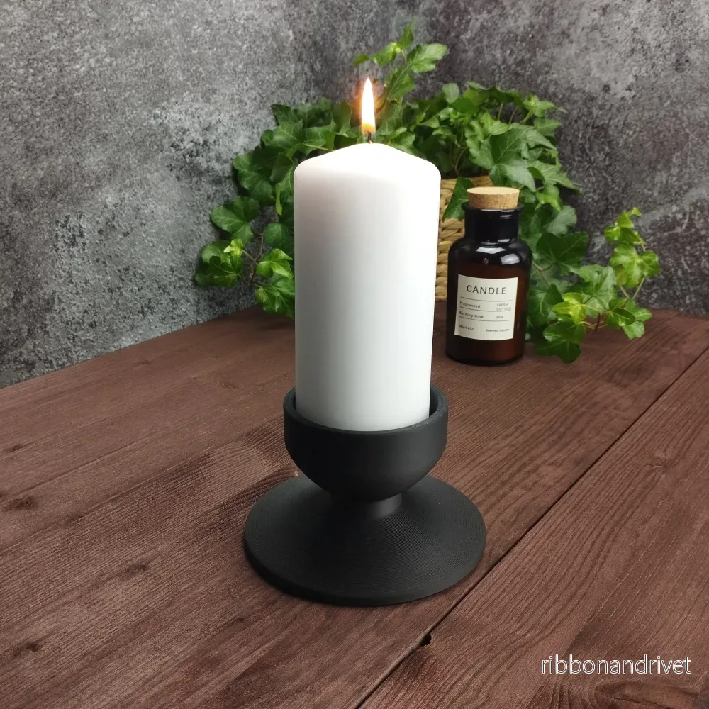 Minimalistisk ljusstake för 60 mmt ljus - Bild 2