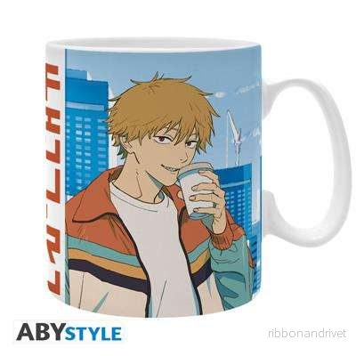 Chainsaw Man – Mugg (460 ml) – Denji & Pochita Chainsaw Man – Mugg (460 ml) – Denji & Pochita
