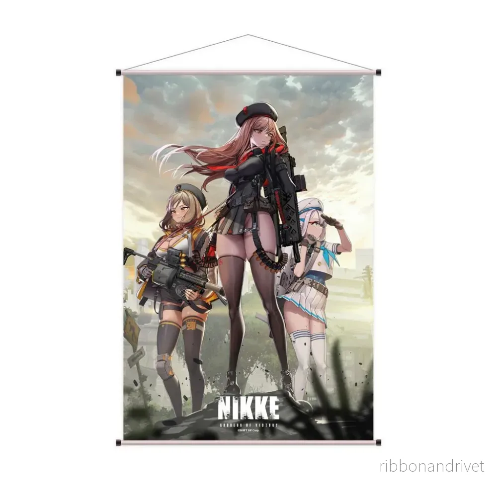 Goddess of Victory: Nikke – Rapi, Anis, Neon – Wallscroll – 60x90cm Goddess of Victory: Nikke – Rapi, Anis, Neon – Wallscroll – 60x90cm