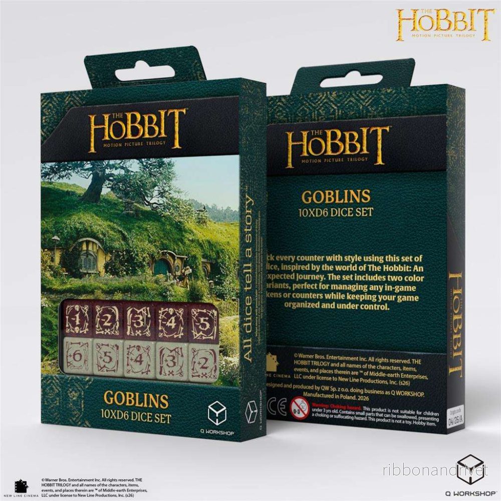 The Hobbit TCG 10x D6 – Goblins The Hobbit TCG 10x D6 – Goblins