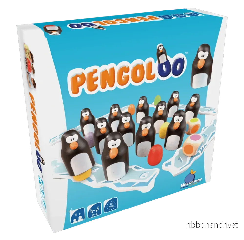 Pengoloo - Minnesspel med Träpingviner