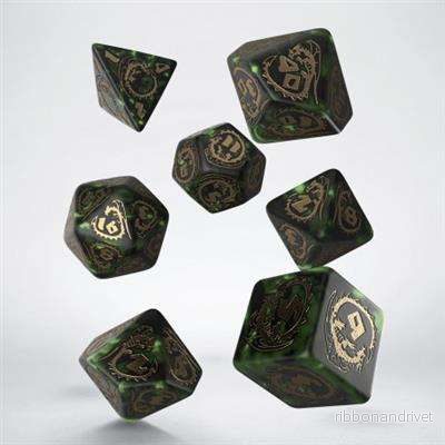 Dragons Dice Set: Nephrite