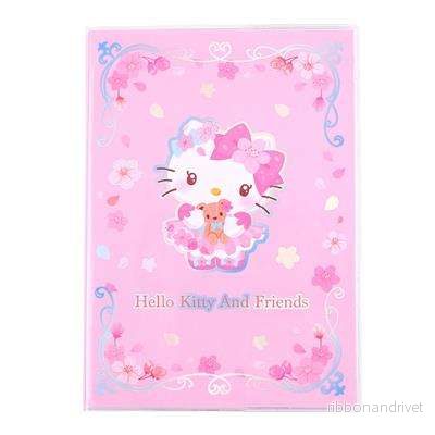 Hello Kitty & Friends - Holografiskt Mjukt Omslag Anteckningsblock - Sakura-serien - A5 - Rutig - Bild 2