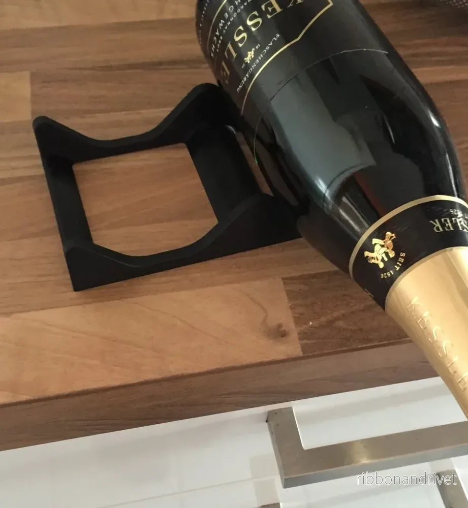 Stapelbar vin- och champagnehållare Stapelbar vin- och champagnehållare