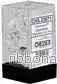 Chessex Translucent Polyhedral 7-Die Set - Clear/White - Bild 2