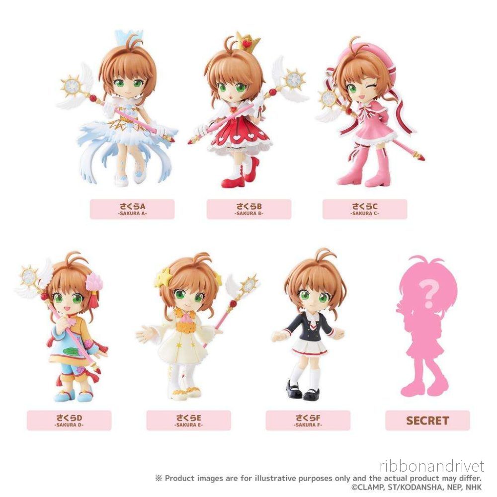 Bushiroad PalVerse Cardcaptor Sakura Clear Card-engelsk Final Figure Blind Box Display (6) Bushiroad PalVerse Cardcaptor Sakura Clear Card-engelsk Final Figure Blind Box Display (6)