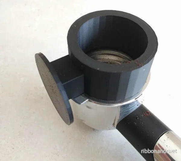 Kaffetratt och tamper för espresso