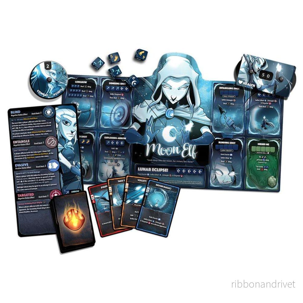 Dice Throne Moon Elf Hero Pack - EN - Bild 2